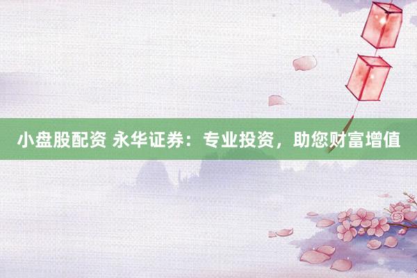 小盘股配资 永华证券：专业投资，助您财富增值
