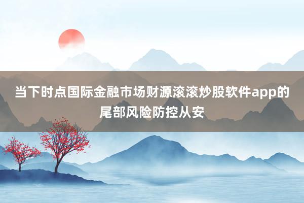 当下时点国际金融市场财源滚滚炒股软件app的尾部风险防控从安